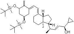 Bis-TBDMS-trans-calcipotriol molecular structure (CAS 112849-27-1)