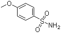 4-甲氧基苯磺酰胺分子结构 (CAS 1129-26-6)