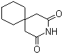 3,3-环戊烷戊二酰亚胺分子结构 (CAS 1130-32-1)