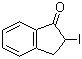 2-碘-1-茚酮分子结构 (CAS 113021-30-0)