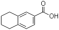 5,6,7,8-四氢-2-萘甲酸分子结构 (CAS 1131-63-1)