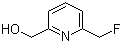6-(氟甲基)吡啶-2-甲醇分子结构 (CAS 1131605-11-2)