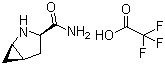 (1R,3R,5R)-2-Azabicyclo[3.1.0]hexane-3-carboxamide 2,2,2-trifluoroacetate molecular structure (CAS 1133811-50-3)