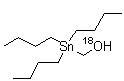 结构式 CAS# 1133932-08-7, 1-(三丁基锡烷基)甲醇-<sup>18</sup>O