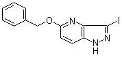3-Iodo-5-(phenylmethoxy)-1H-pyrazolo[4,3-b]pyridine molecular structure (CAS 1134328-03-2)