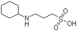 3-(环己胺)-1-丙磺酸分子结构 (CAS 1135-40-6)