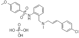 KN-92 磷酸盐分子结构 (CAS 1135280-28-2)