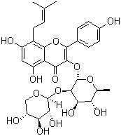 大花淫羊藿苷 F分子结构 (CAS 113558-14-8)