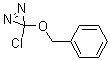3-氯-3-(苄氧基)-3H-双吖丙啶分子结构 (CAS 113711-60-7)