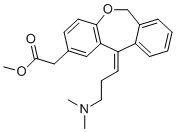 奥洛他定甲基酯分子结构 (CAS 113806-01-2)