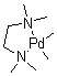 Dimethyl(N,N,N',N'-tetramethylethylene-1,2-diamine)palladium(II) molecular structure (CAS 113822-11-0)