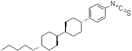 1-Isothiocyanato-4-[(trans,trans)-4'-pentyl[1,1'-bicyclohexyl]-4-yl]benzene molecular structure (CAS 113825-55-1)