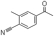 4-Acetyl-2-methylbenzonitrile molecular structure (CAS 1138444-80-0)