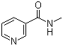 N-甲基烟酰胺分子结构 (CAS 114-33-0)