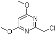 2-Chloromethyl-4,6-dimethoxypyrimidine molecular structure (CAS 114108-86-0)