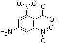 4-氨基-2,6-二硝基苯甲酸分子结构 (CAS 114168-48-8)