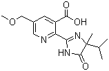 甲氧咪草烟分子结构 (CAS 114311-32-9)