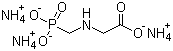 草甘膦铵盐分子结构 (CAS 114370-14-8)