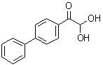 1-[1,1'-联苯]-4-基-2,2-二羟基乙酮分子结构 (CAS 1145-04-6)