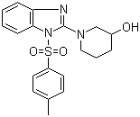 1-[1-[(4-Methylphenyl)sulfonyl]-1H-benzimidazol-2-yl]-3-piperidinol molecular structure (CAS 1146080-28-5)