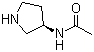 (3S)-(-)-3-Acetamidopyrrolidine molecular structure (CAS 114636-31-6)