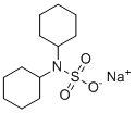 二环己基氨基磺酸钠分子结构 (CAS 114723-27-2)
