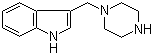 3-(Piperazin-1-ylmethyl)-1H-indole molecular structure (CAS 114746-66-6)