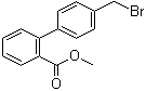 4'-溴甲基-2-甲酸甲酯联苯分子结构 (CAS 114772-38-2)