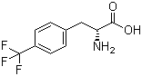 4-(三氟甲基)-D-苯丙氨酸分子结构 (CAS 114872-99-0)