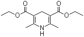 2,6-二甲基-1,4-二氢-3,5-吡啶二羧酸二乙酯分子结构 (CAS 1149-23-1)