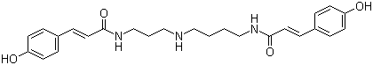 N1,N10-Bis(p-coumaroyl)spermidine molecular structure (CAS 114916-05-1)