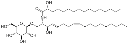 结构式 CAS# 115074-93-6, 大豆脑苷 II