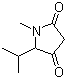 1-Methyl-5-(1-methylethyl)-2,4-pyrrolidinedione molecular structure (CAS 115084-81-6)