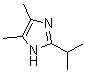 4,5-二甲基-2-异丙基-1H-咪唑分子结构 (CAS 115152-71-1)