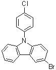 3-Bromo-9-(4-chlorophenyl)-9H-carbazole molecular structure (CAS 1151816-79-3)