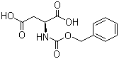 N-CBZ-L-天冬氨酸分子结构 (CAS 1152-61-0)