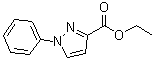 1-苯基-1H-吡唑-3-羧酸乙酯分子结构 (CAS 115315-95-2)
