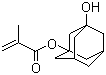 3-羟基-1-金刚烷基甲基丙烯酸酯分子结构 (CAS 115372-36-6)