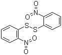 双(2-硝基苯基)二硫化物分子结构 (CAS 1155-00-6)