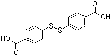 4,4'-二硫二苯甲酸分子结构 (CAS 1155-51-7)