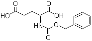 N-苄氧羰基-L-谷氨酸分子结构 (CAS 1155-62-0)