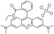 四甲基罗丹明乙酯高氯酸盐分子结构 (CAS 115532-52-0)