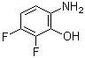 2-氨基-5,6-二氟苯酚分子结构 (CAS 115551-33-2)