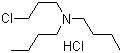 N-丁基-N-(3-氯丙基)-1-丁胺盐酸盐分子结构 (CAS 115555-77-6)