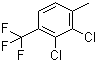 2,3-二氯-4-三氟甲基甲苯分子结构 (CAS 115571-58-9)