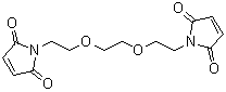 1,8-二(马来酰亚胺基)-3,6-二氧杂辛烷分子结构 (CAS 115597-84-7)