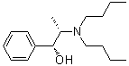 (1R,2S)-2-二丁基氨基-1-苯基-1-丙醇分子结构 (CAS 115651-77-9)