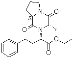 依那普利二氧代哌嗪分子结构 (CAS 115729-52-7)