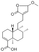 15,16-二氢-15-甲氧基-16-氧代哈氏豆属酸分子结构 (CAS 115783-35-2)