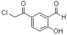 5-(Chloroacetyl)-2-hydroxybenzaldehyde molecular structure (CAS 115787-51-4)